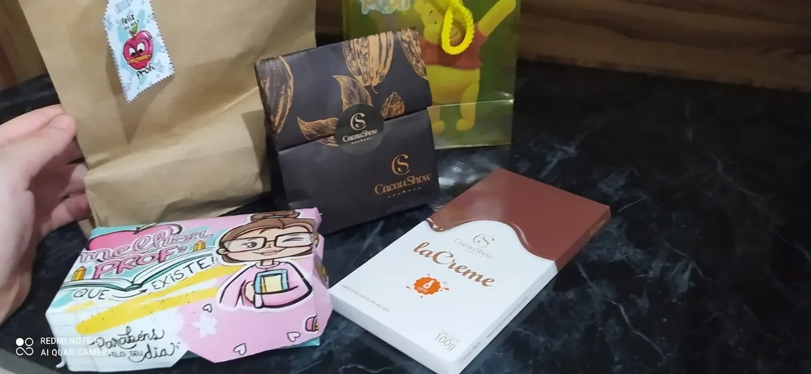 Presentes de alunos